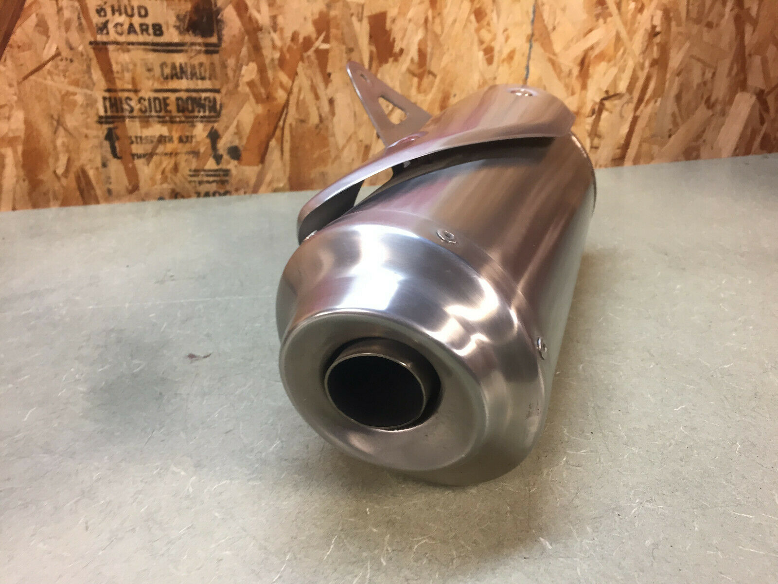 08 09 10 11 12 TRIUMPH STREET TRIPLE 675 R STOCK EXHAUST MUFFLERS OEM CANS PIPES