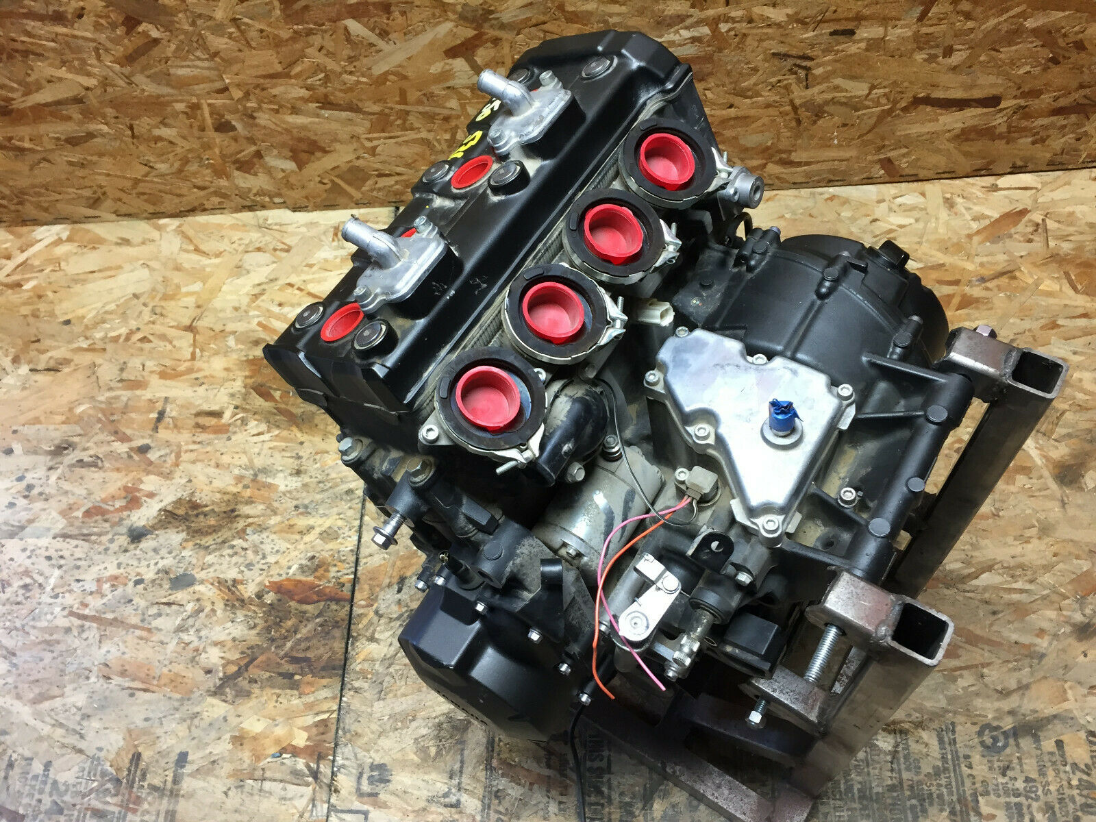 09-17 2013 2014 YAMAHA FZ6 FZ6-R FZ6R FZ 600 COMPLETE ENGINE MOTOR LOW MILES