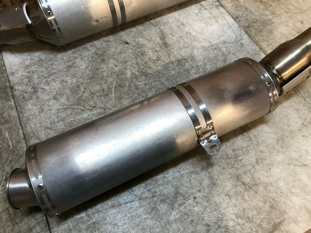 04 05 06 07 08 09 10 APRILIA RSV1000R RSV 1000 R RIGHT LEFT EXHAUST MUFFLERS OEM