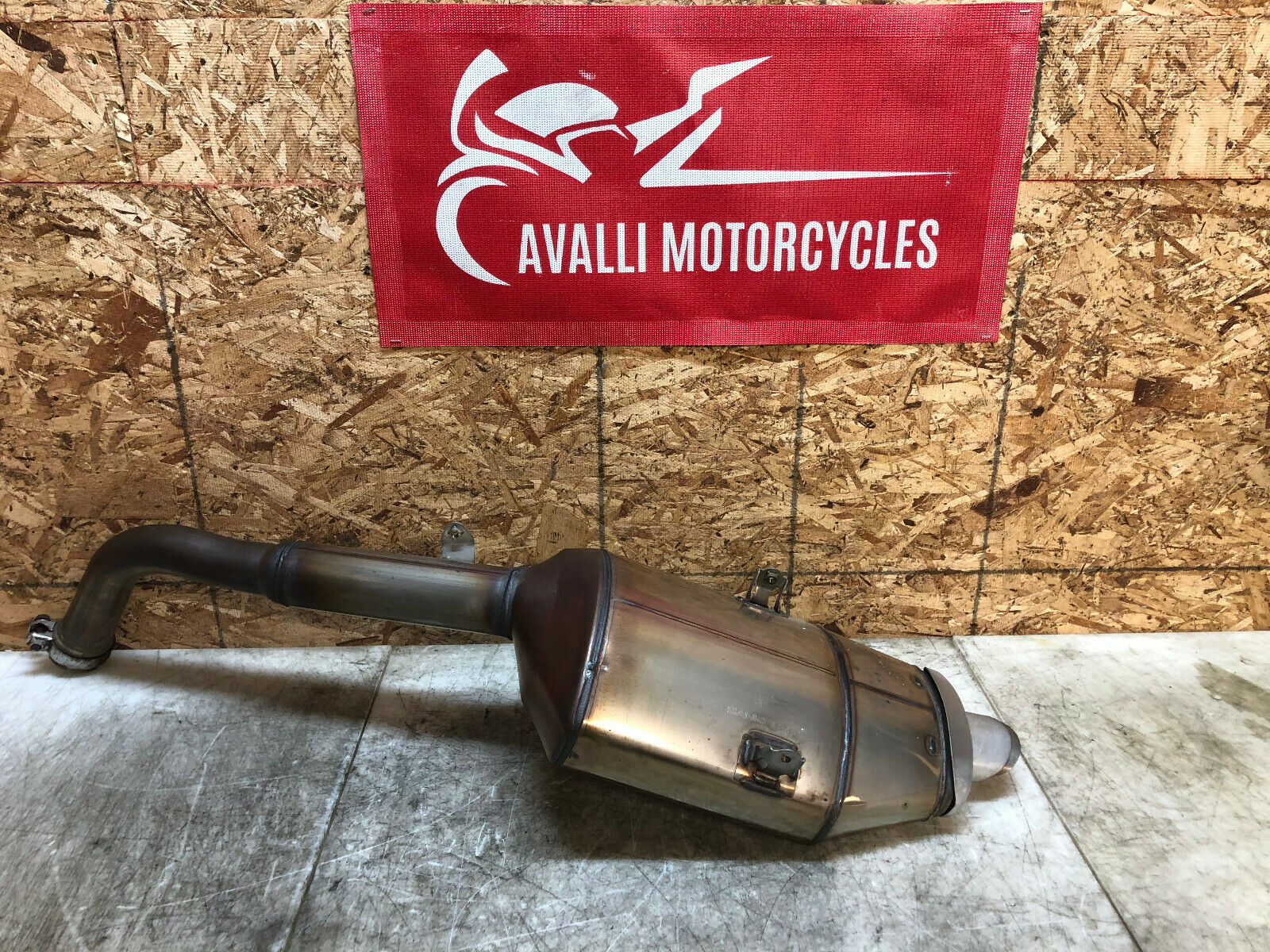 07 08 09 10 11 12 HONDA CBR600RR CBR 600RR FACTORY EXHAUST PIPE MUFFLER OEM