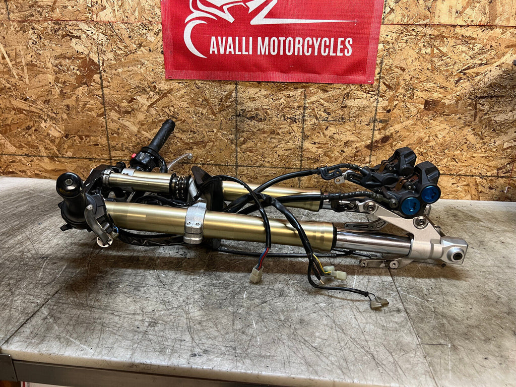 98 99 00 01 1998-2001 YAMAHA YZFR1 YZF R1 FRONT FORKS FRONT END FORK TUBES NICE