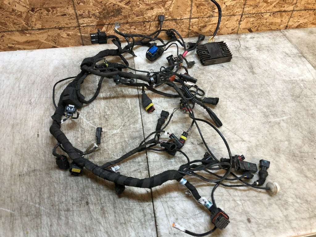 2008-2013 08 09 10 11 12 13 DUCATI EVO 848 MAIN ENGINE WIRING HARNESS LOOM