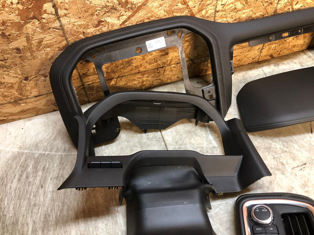 20-23 GMC SIERRA SILVERADO DENALI 2500 3500 LEATHER DASH PANEL TRIM BEZEL SWITCH