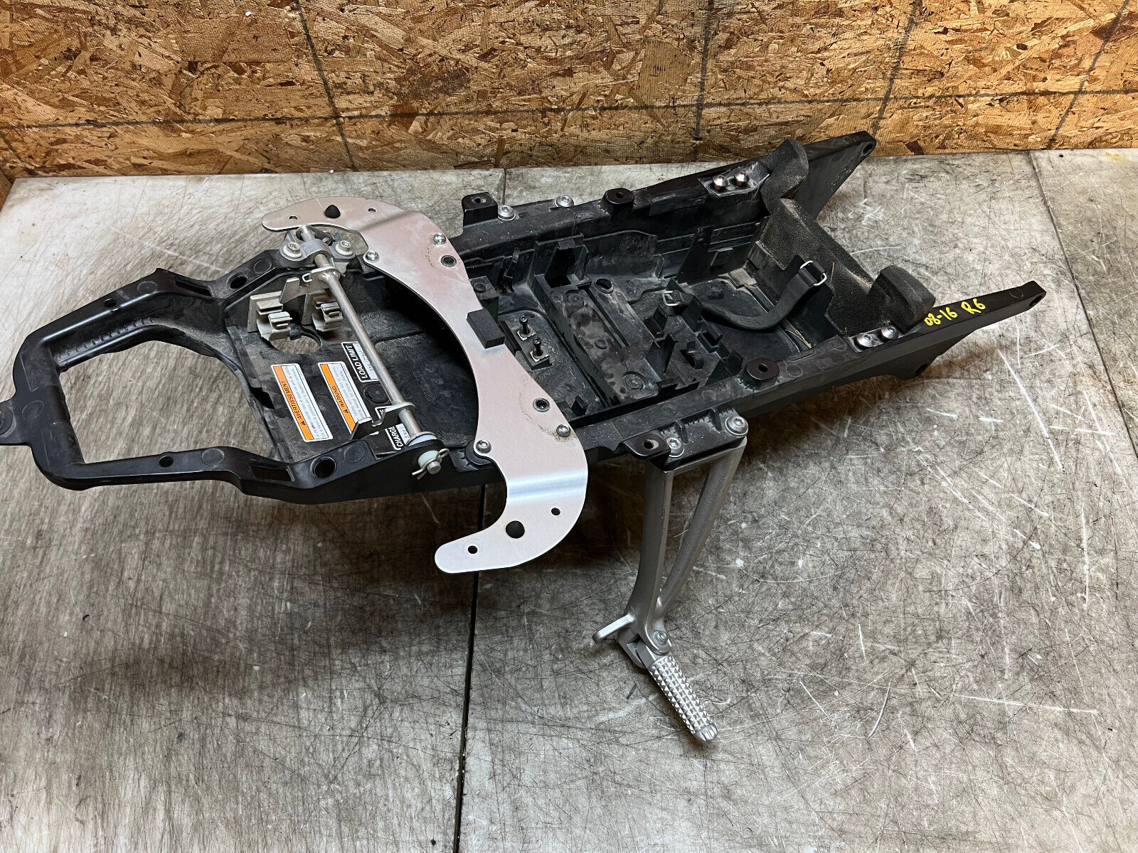 09 10 12 13 14 15 16 YAMAHA YZFR6 YZF R6 R6R REAR SUBFRAME SUB FRAME BACK TAIL