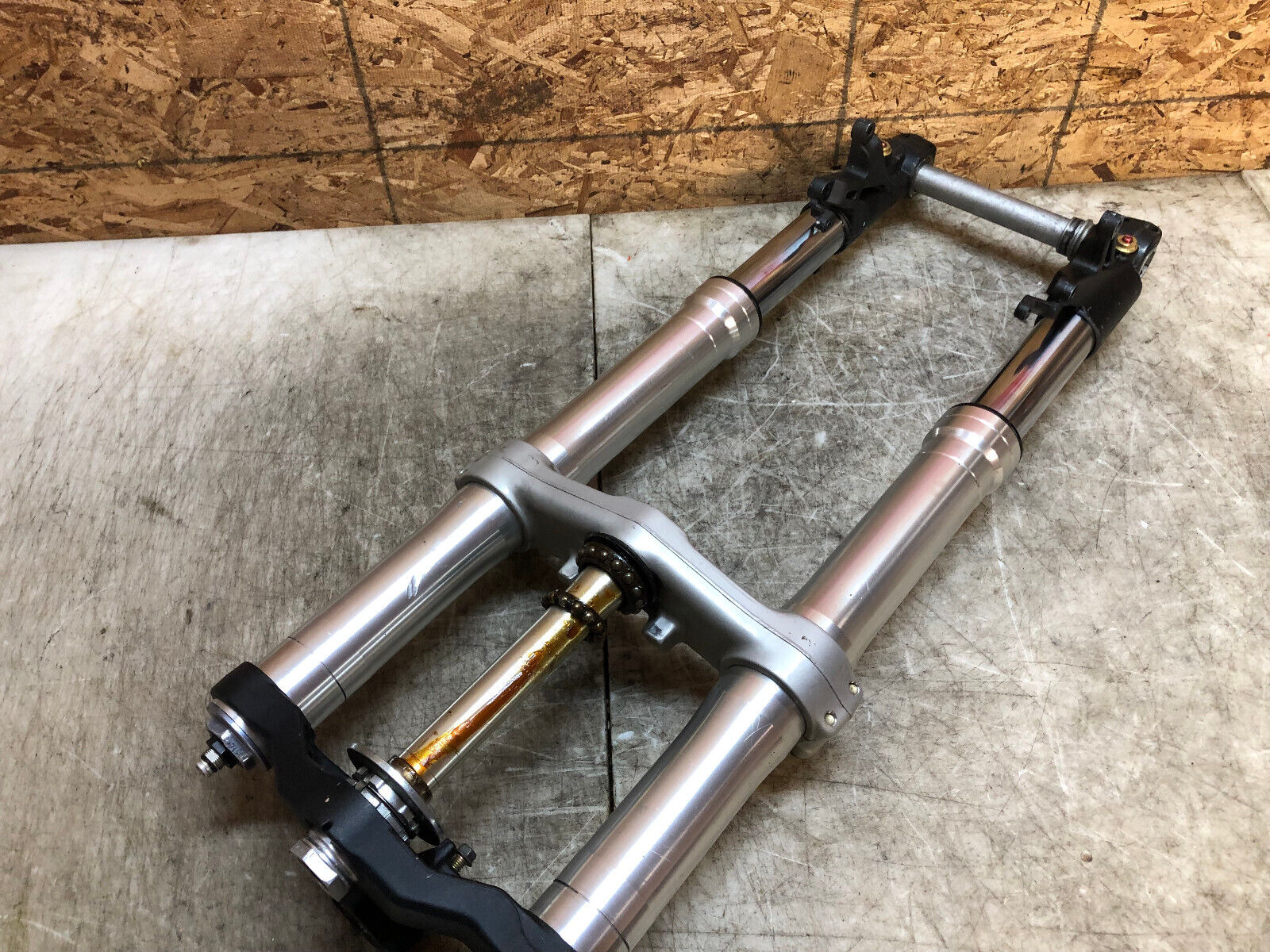 2002 2003 02 03 HONDA CBR 954 954RR FIREBLADE FRONT FORKS FORK TUBES FRONT END