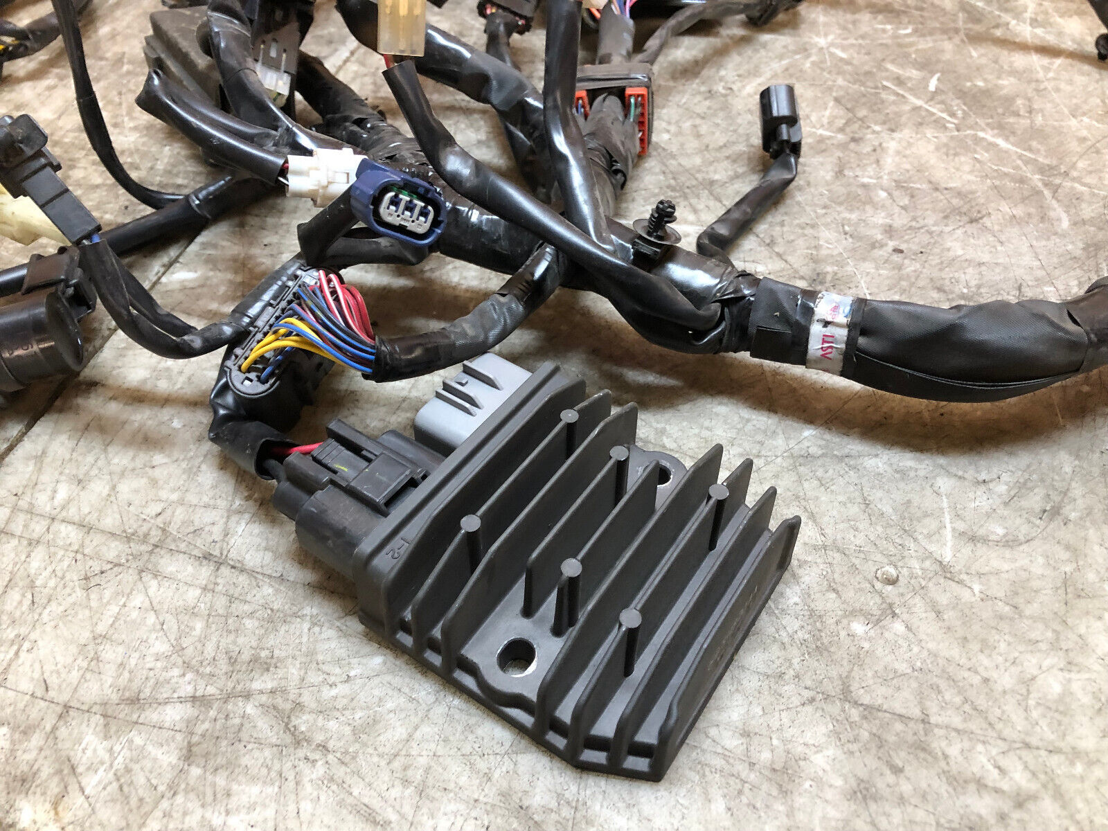 15 16 17 18 19 20 21 YAMAHA FZ-07 FZ07 MT-07 MT07 WIRING HARNESS LOOM ECU CDI